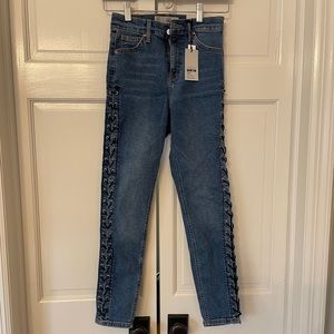 BRAND NEW TopShop high waisted jeans